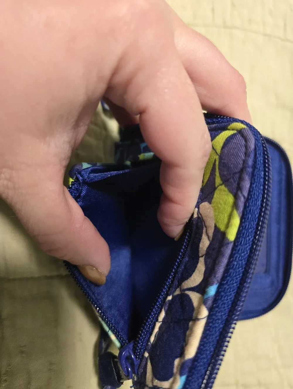 Vera Bradley Wallet In Katalina Blue